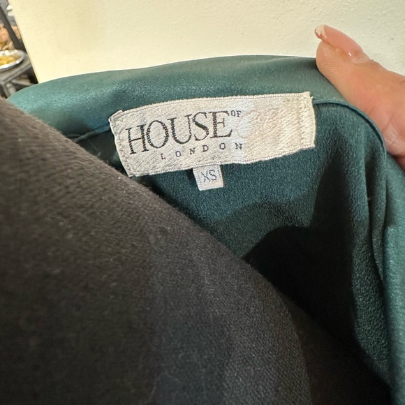 House of CB Teal Crop Top - Picture 7 of 7